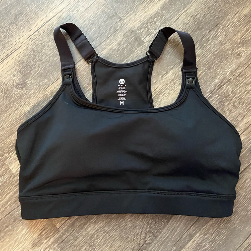 Senita pumping/nursing bra black